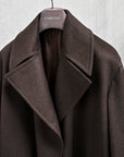 Caruso Rigoletto Belted Capolavoro Overcoat Marrone