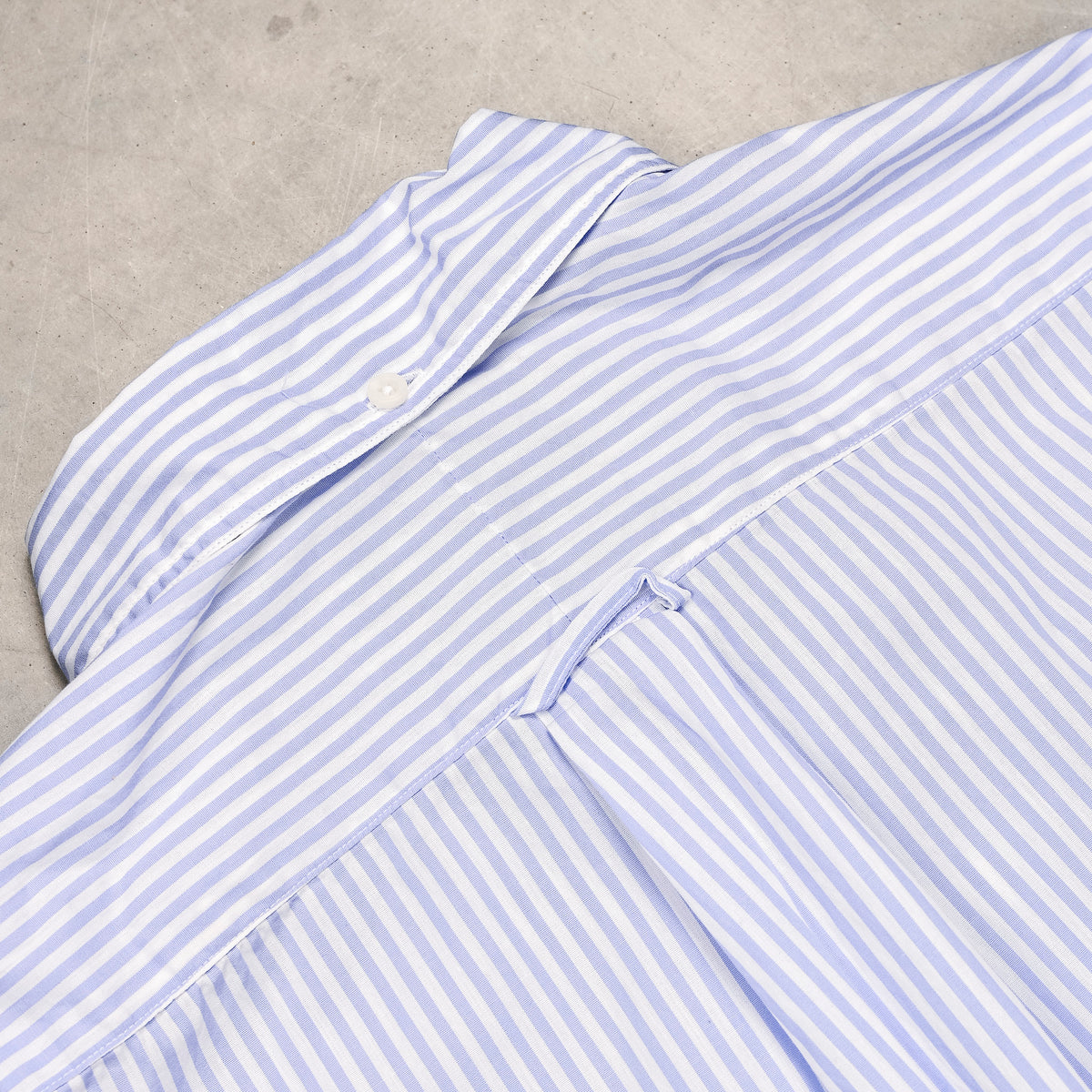 Gitman Vintage x Frans Boone Japanese Woven Bengal Stripe Cornflower