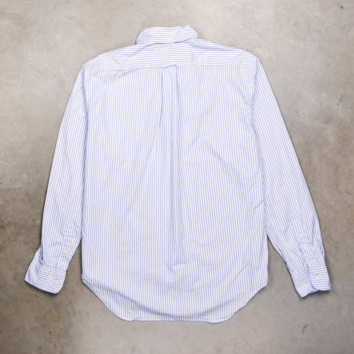 Gitman Vintage x Frans Boone Japanese Woven Bengal Stripe Cornflower