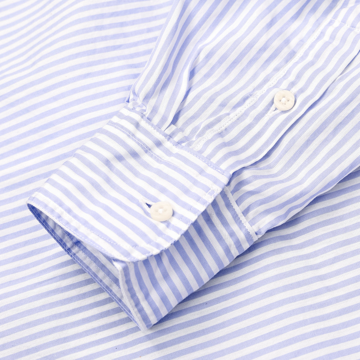 Gitman Vintage x Frans Boone Japanese Woven Bengal Stripe Cornflower