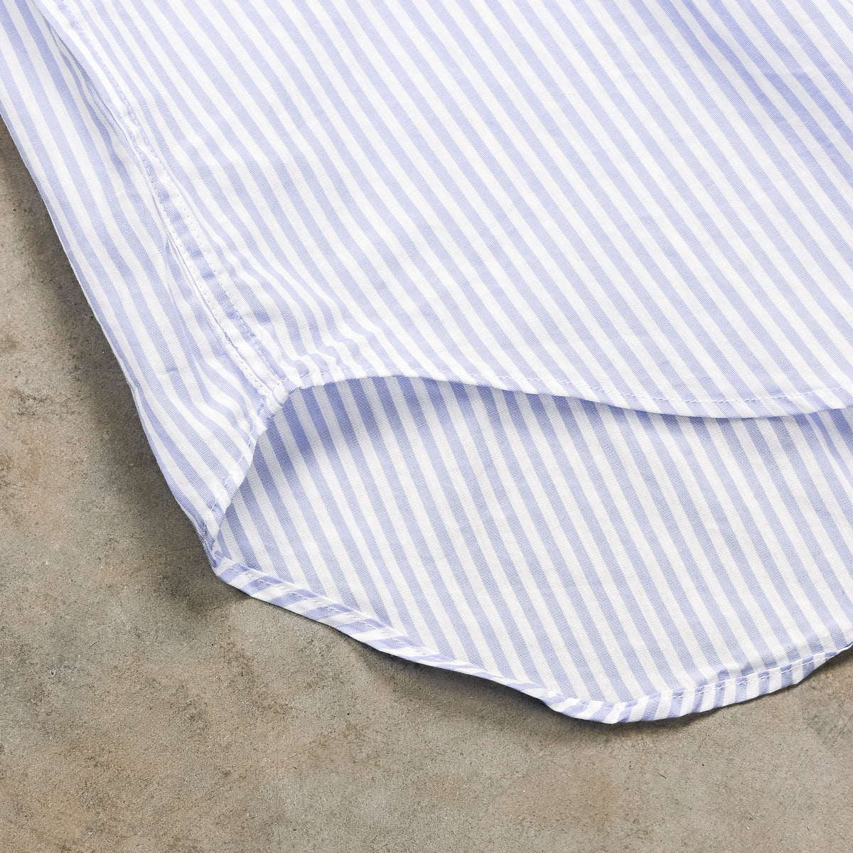 Gitman Vintage x Frans Boone Japanese Woven Bengal Stripe Cornflower