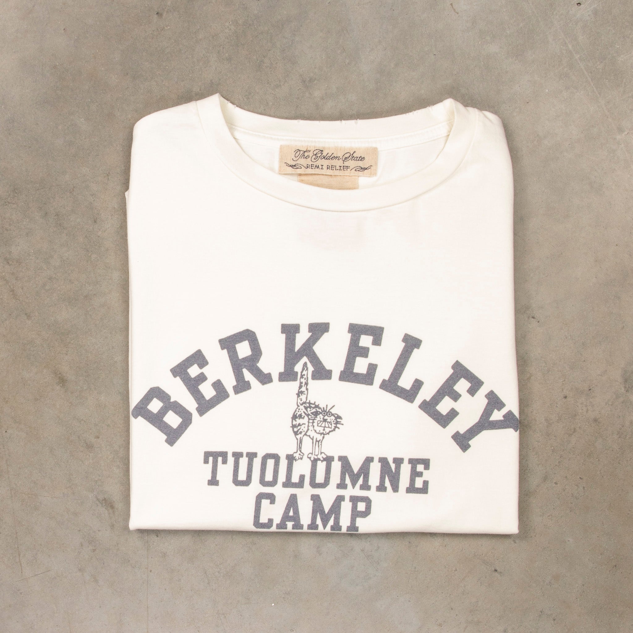 Remi Relief SP Finish Berkeley T-Shirt Off White – Frans Boone Store