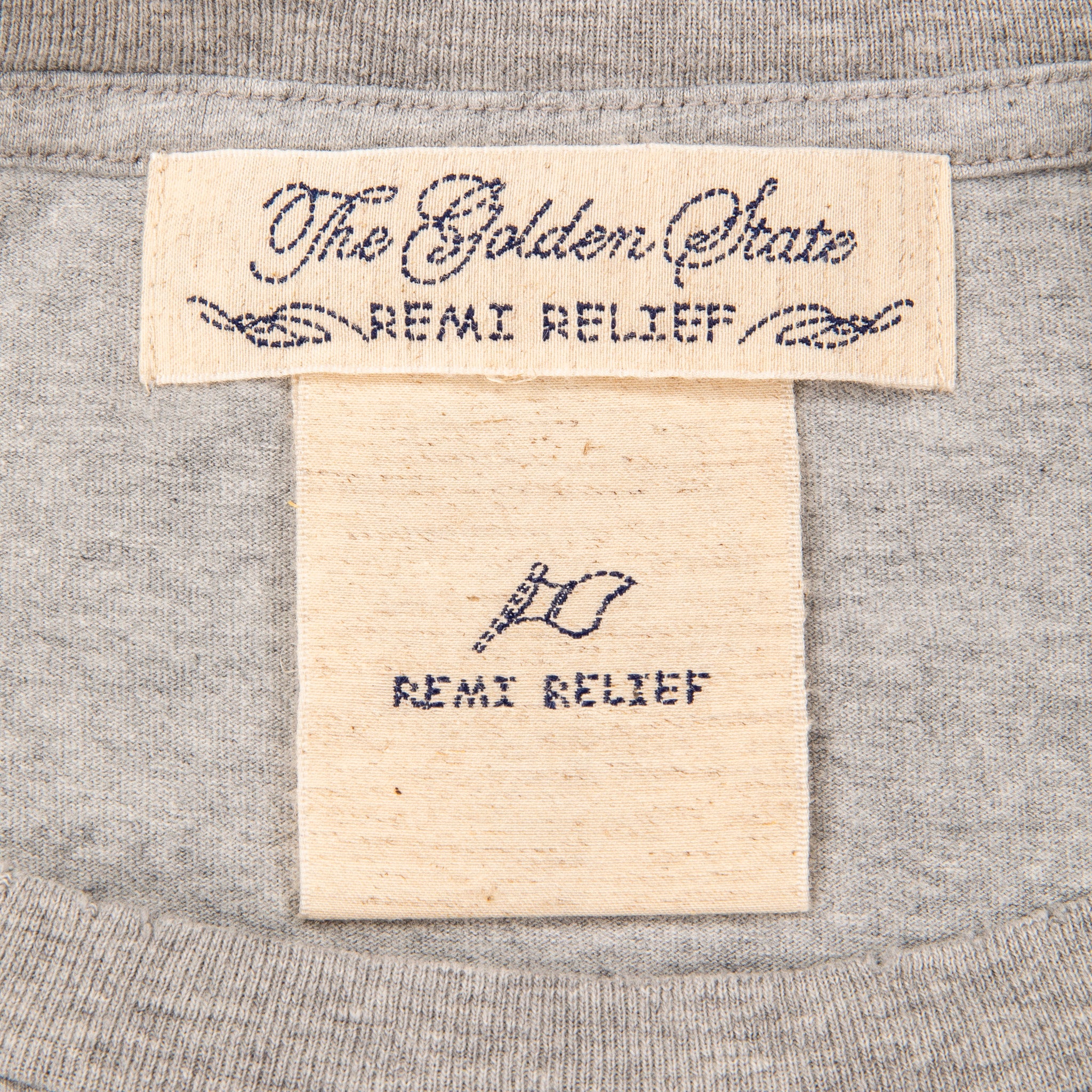 Remi Relief SP Finish Berkeley T-Shirt Heather Grey – Frans Boone