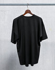 Olde H & Daughter Silk Tight Tension Plain Stitch S/S Black
