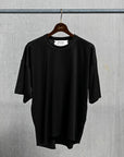 Olde H & Daughter Silk Tight Tension Plain Stitch S/S Black