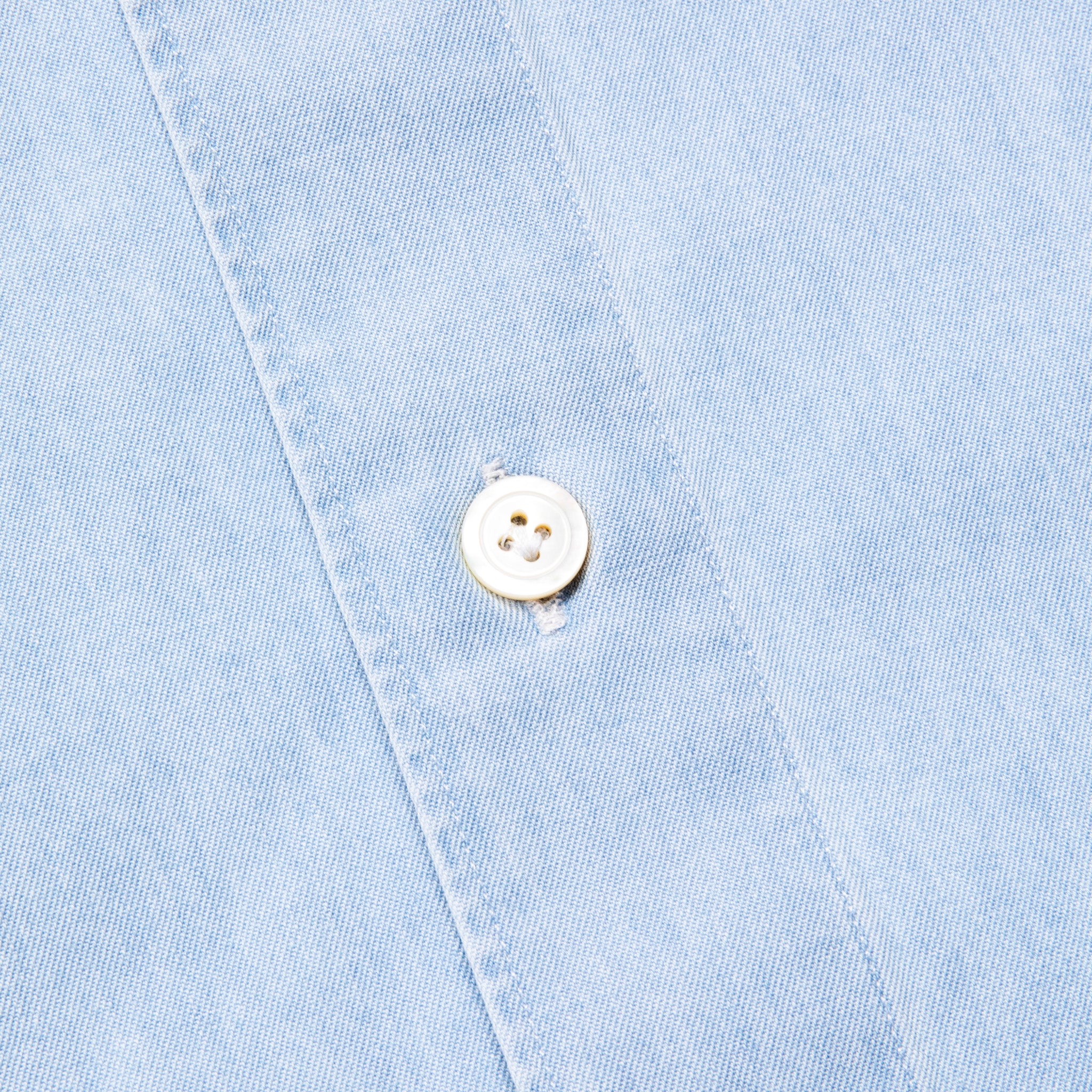 Finamore Tokyo Fit Collo Eduardo Bleached Light Denim