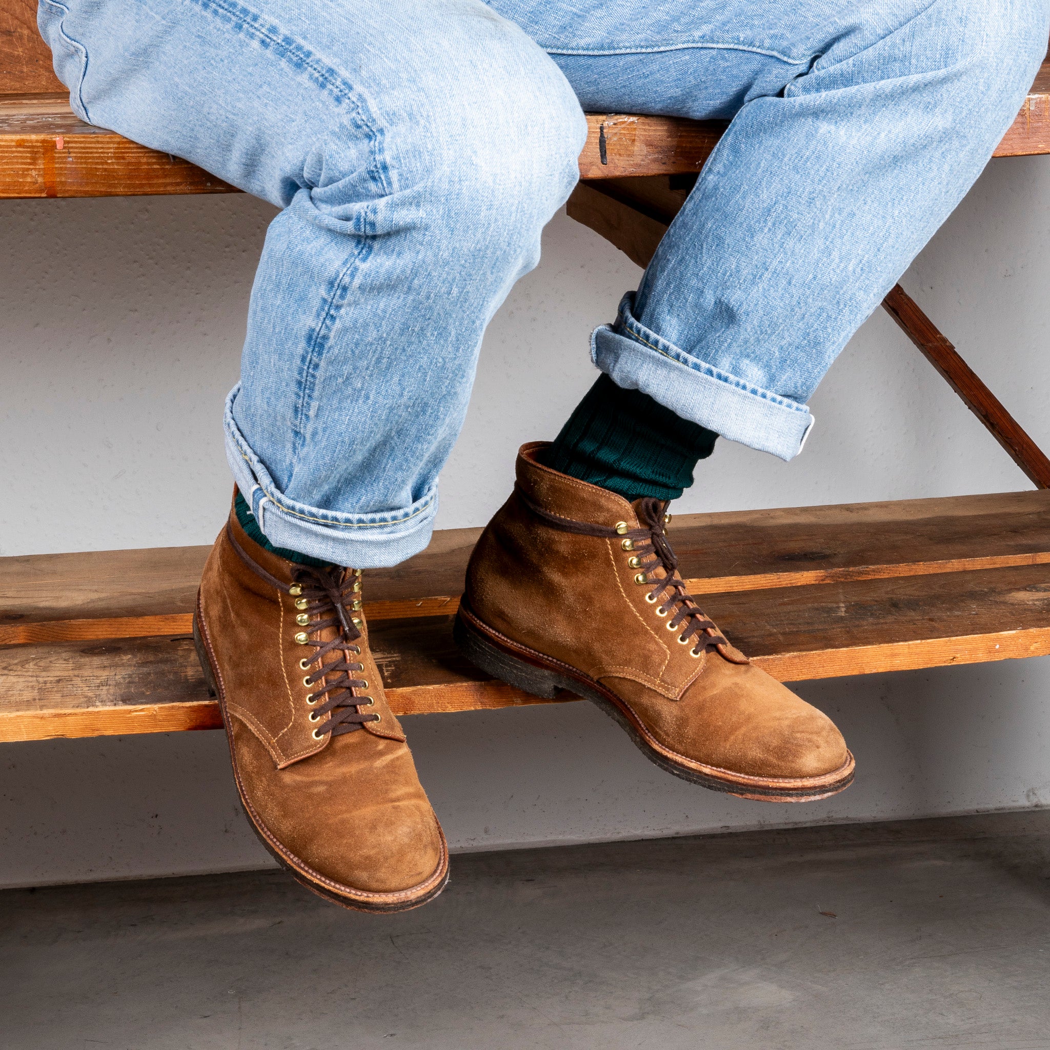 Alden x Frans Boone 405 Boot in Snuff Suede – Frans Boone Store