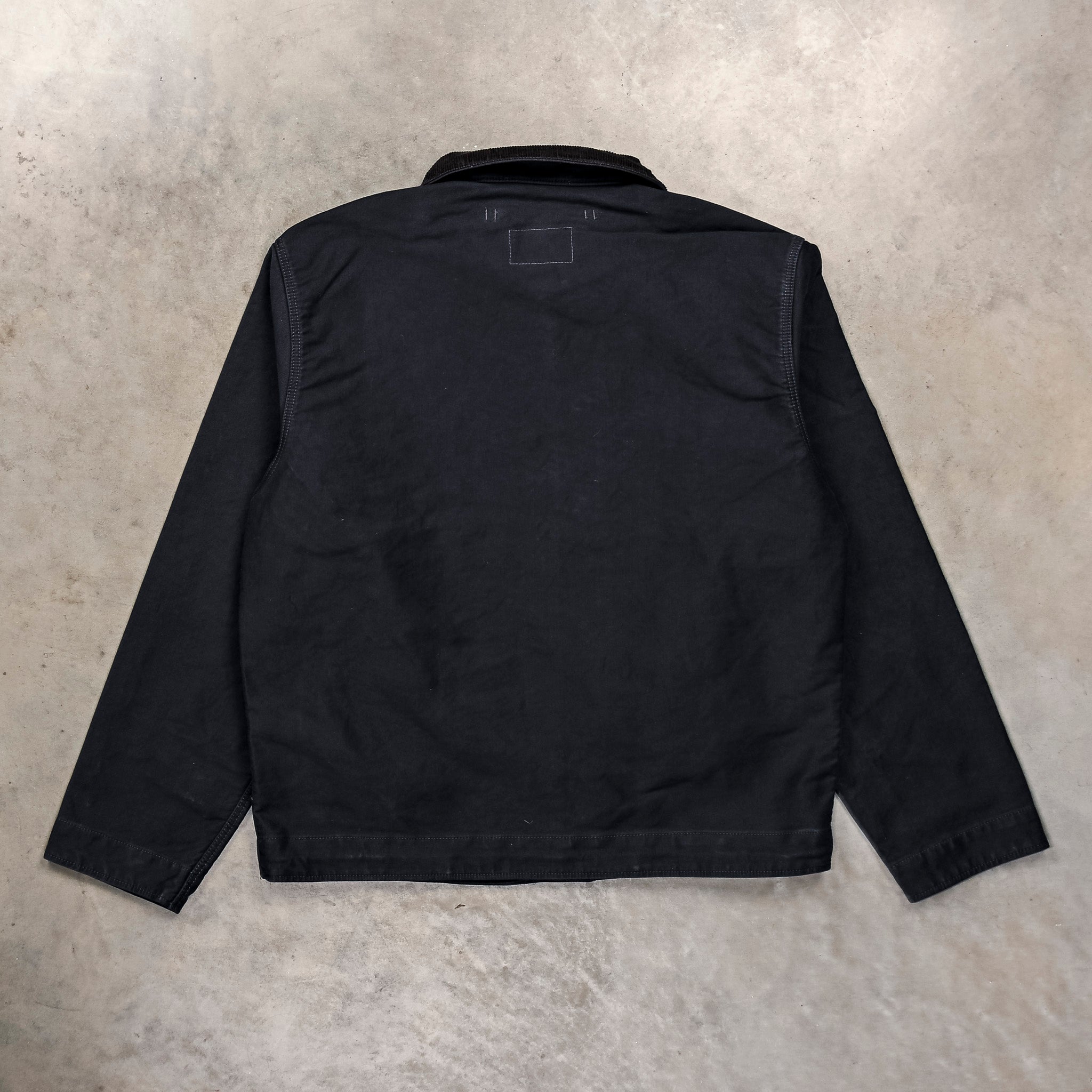 RRL Bower Deck Jacket Cotton Jungle Cloth Dark Navy