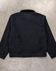 RRL Bower Deck Jacket Cotton Jungle Cloth Dark Navy