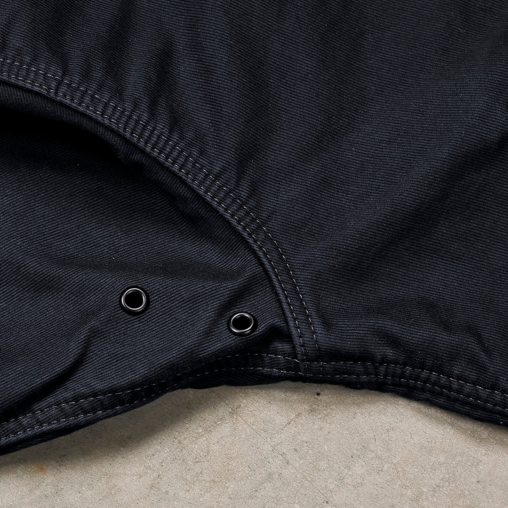 RRL Bower Deck Jacket Cotton Jungle Cloth Dark Navy