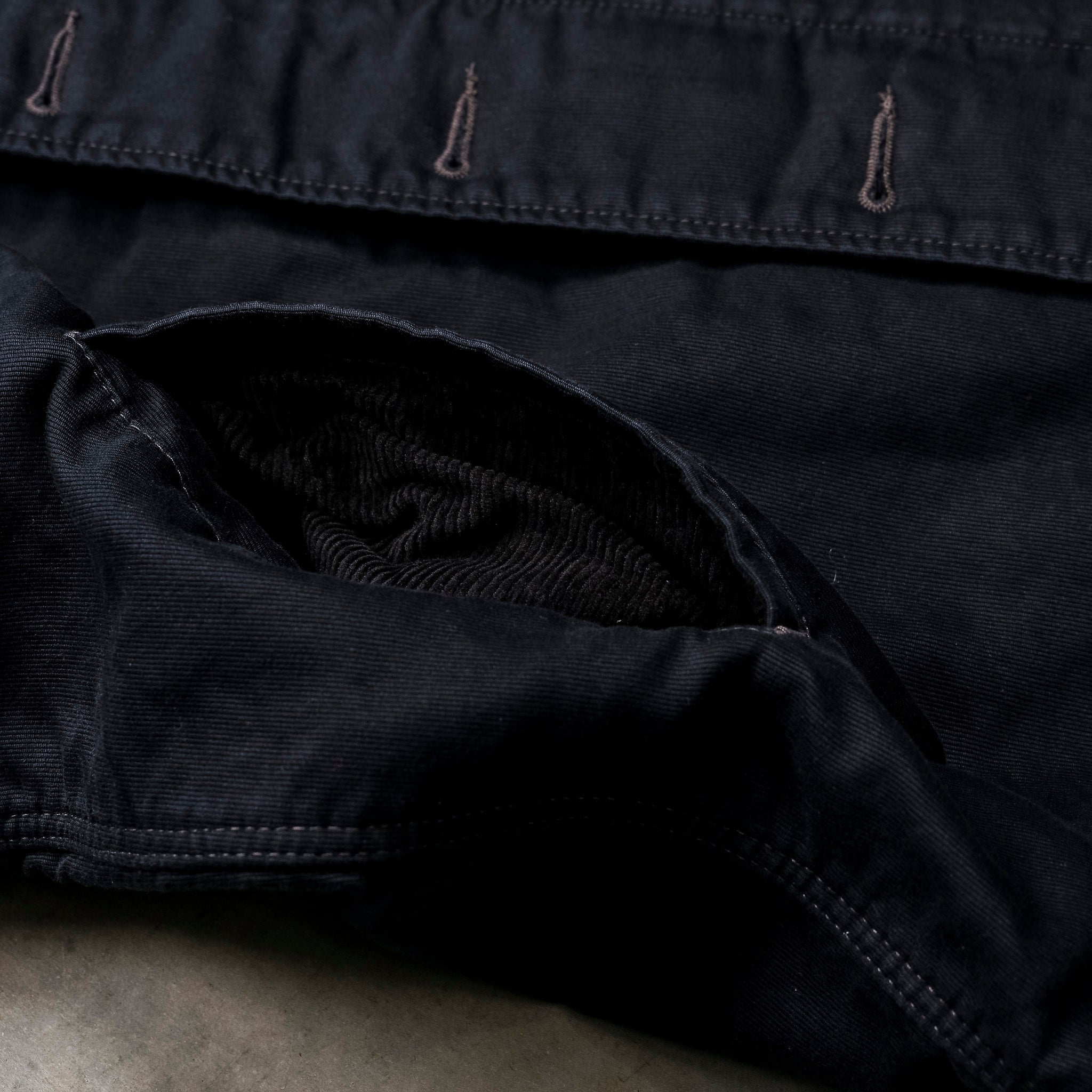 RRL Bower Deck Jacket Cotton Jungle Cloth Dark Navy