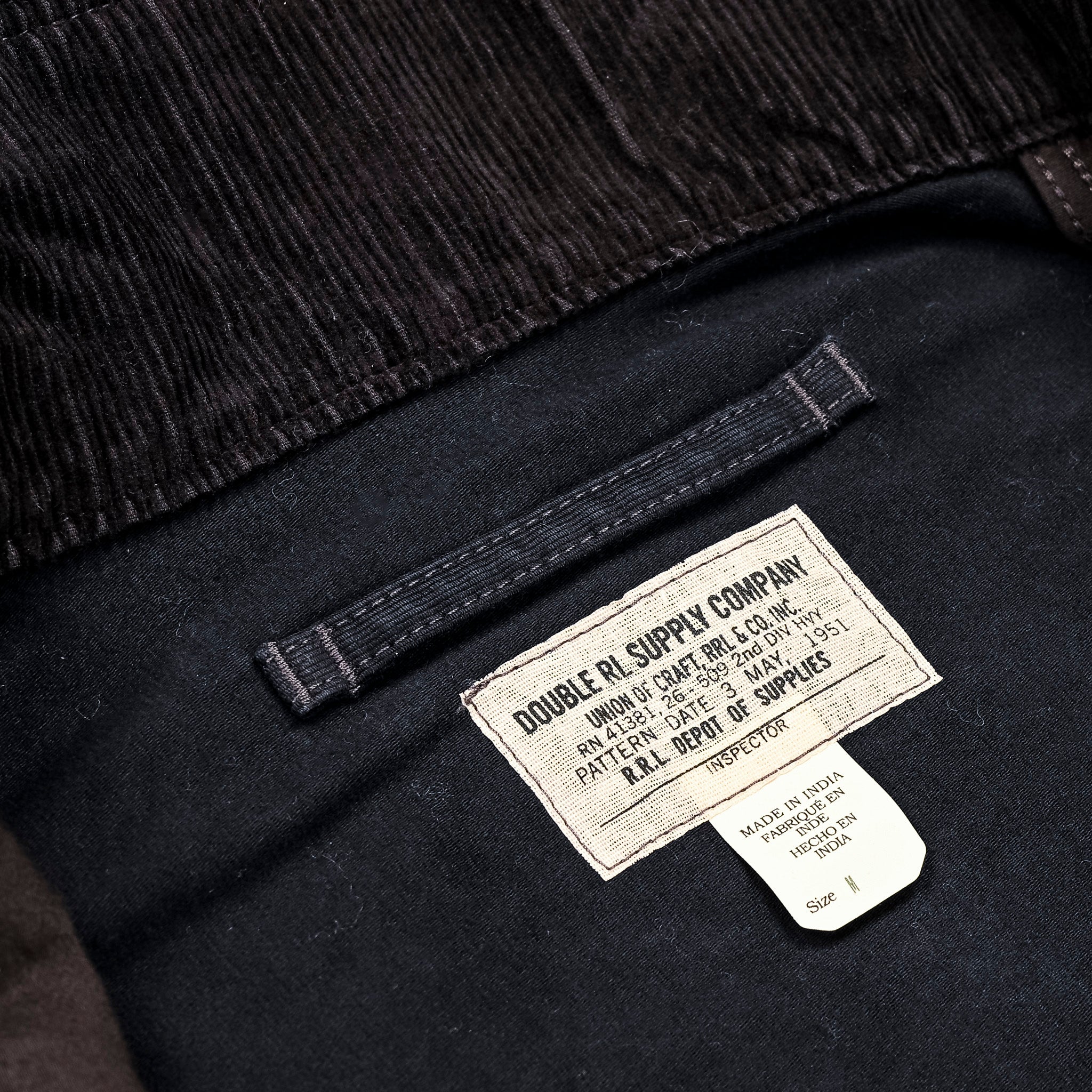 RRL Bower Deck Jacket Cotton Jungle Cloth Dark Navy – Frans Boone