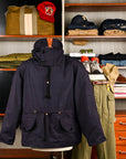 The Real McCoy's Royal Navy Windproof Deck Smock, 1st Pattern Navy