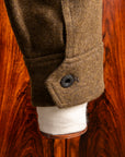 RRL Brown Bear Long Sleeve Sport Shirt Olive