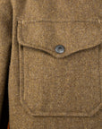 RRL Brown Bear Long Sleeve Sport Shirt Olive