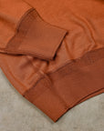 Olde Homesteader Interlock Mil Mock Neck French Brown