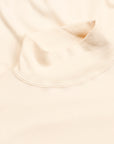 Olde Homesteader Interlock Mil Mock Neck Ivory