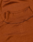 Olde Homesteader Interlock Mil Mock Neck French Brown
