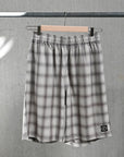 Fullcount 1143-4 Ombre Check Resort Shorts Gray