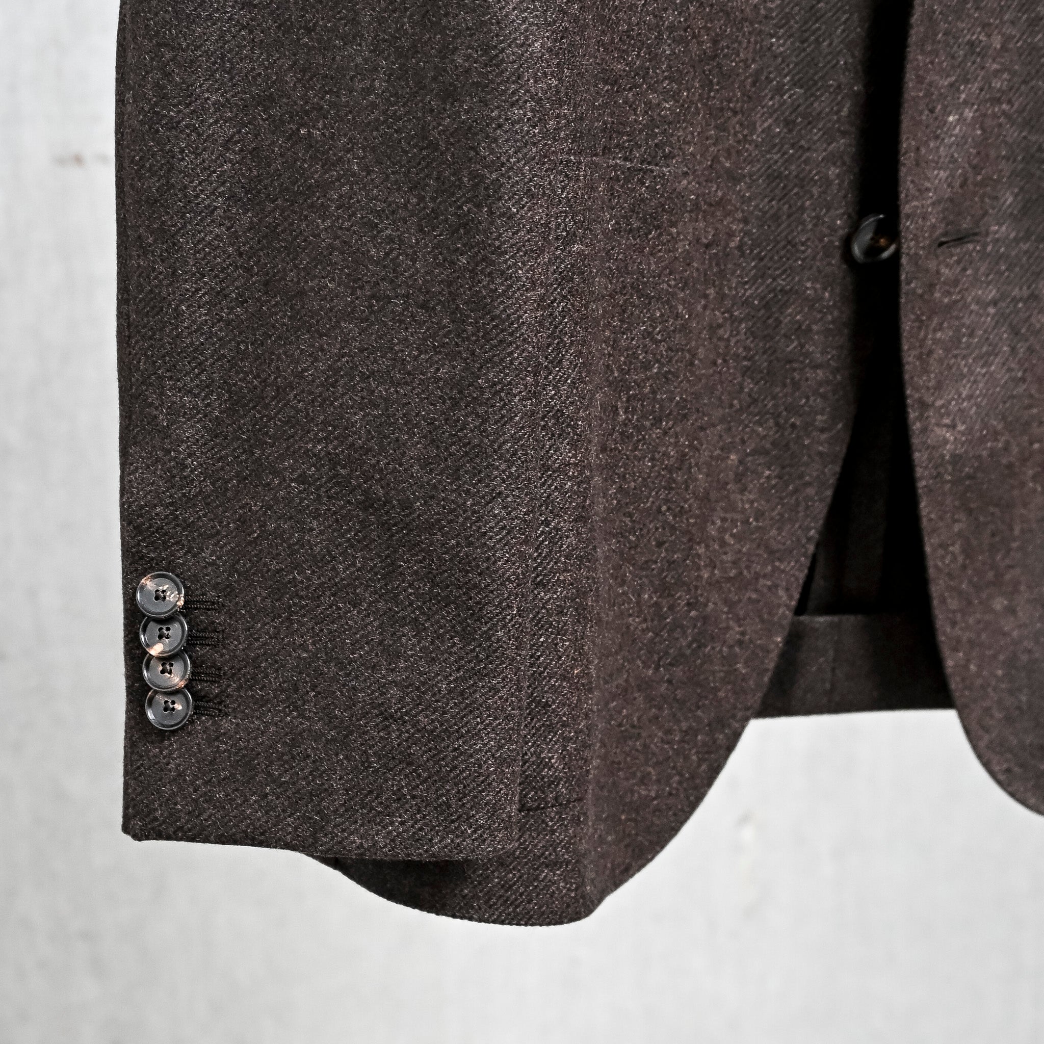 Caruso Butterfly Jacket Pure Cashmere Marrone