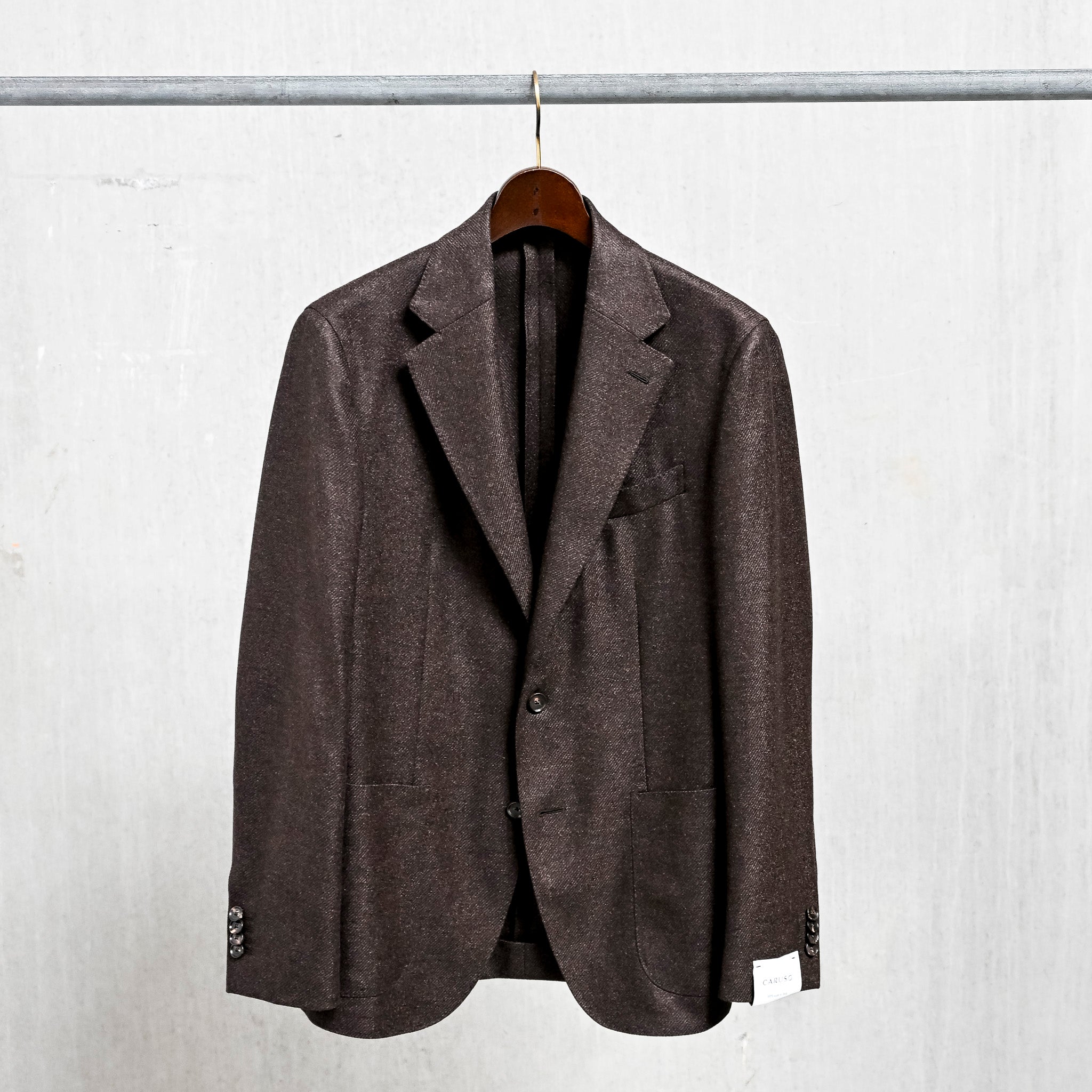 Caruso Butterfly Jacket Pure Cashmere Marrone