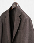 Caruso Butterfly Jacket Pure Cashmere Marrone