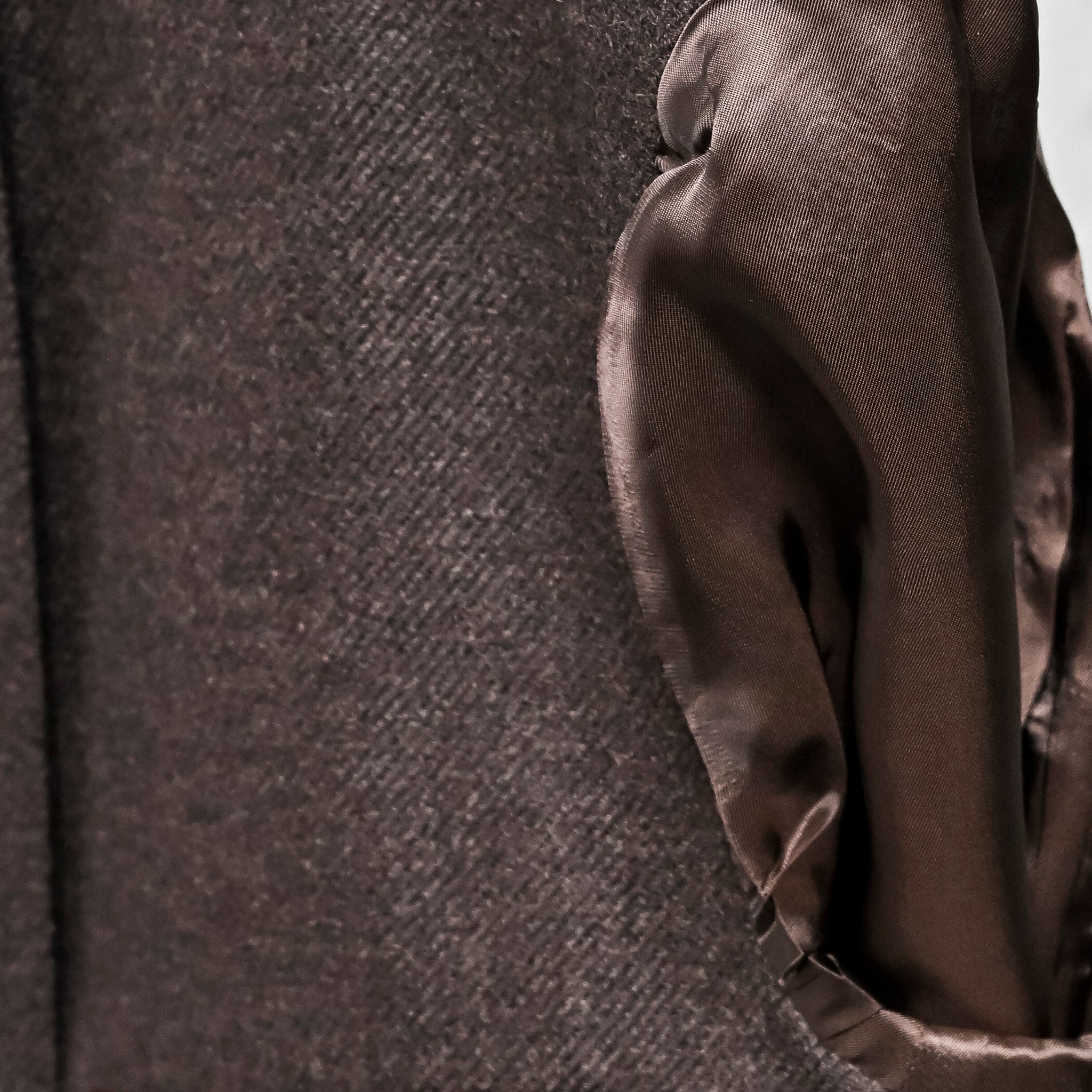 Caruso Butterfly Jacket Pure Cashmere Marrone