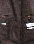 Caruso Butterfly Jacket Pure Cashmere Marrone