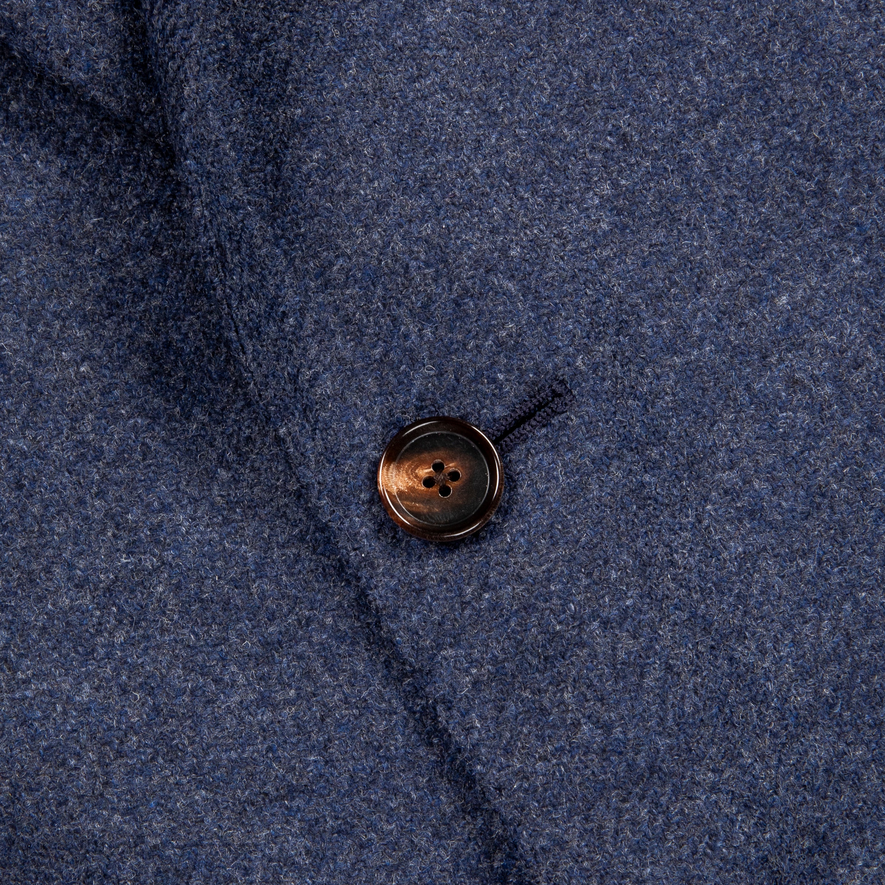 Caruso Butterfly Jacket Wool Cashmere Italian Tweed Blu – Frans