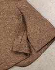 Caruso Butterfly Jacket Italian Tweed Beige Scuro