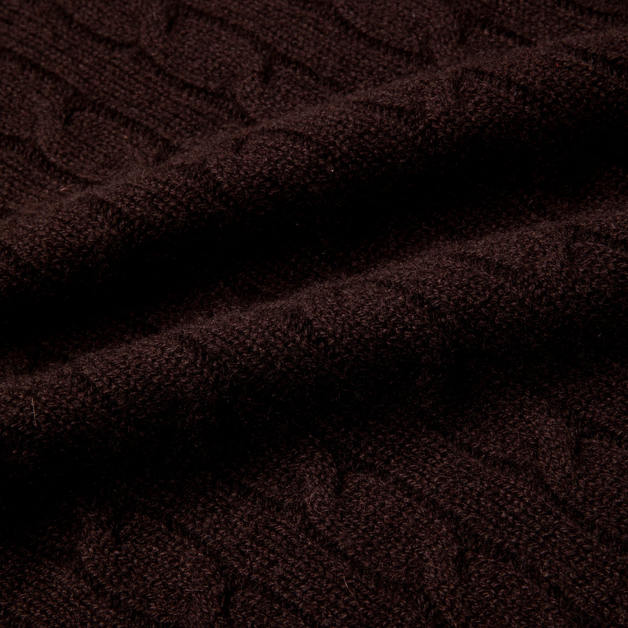 Drumohr Cashmere Treccia Crew Neck Tartufo