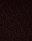 Drumohr Cashmere Treccia Crew Neck Tartufo