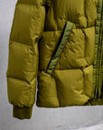 Stone Island Garment Dyed Crinkle Reps NY Hooded Down Jacket Cactus