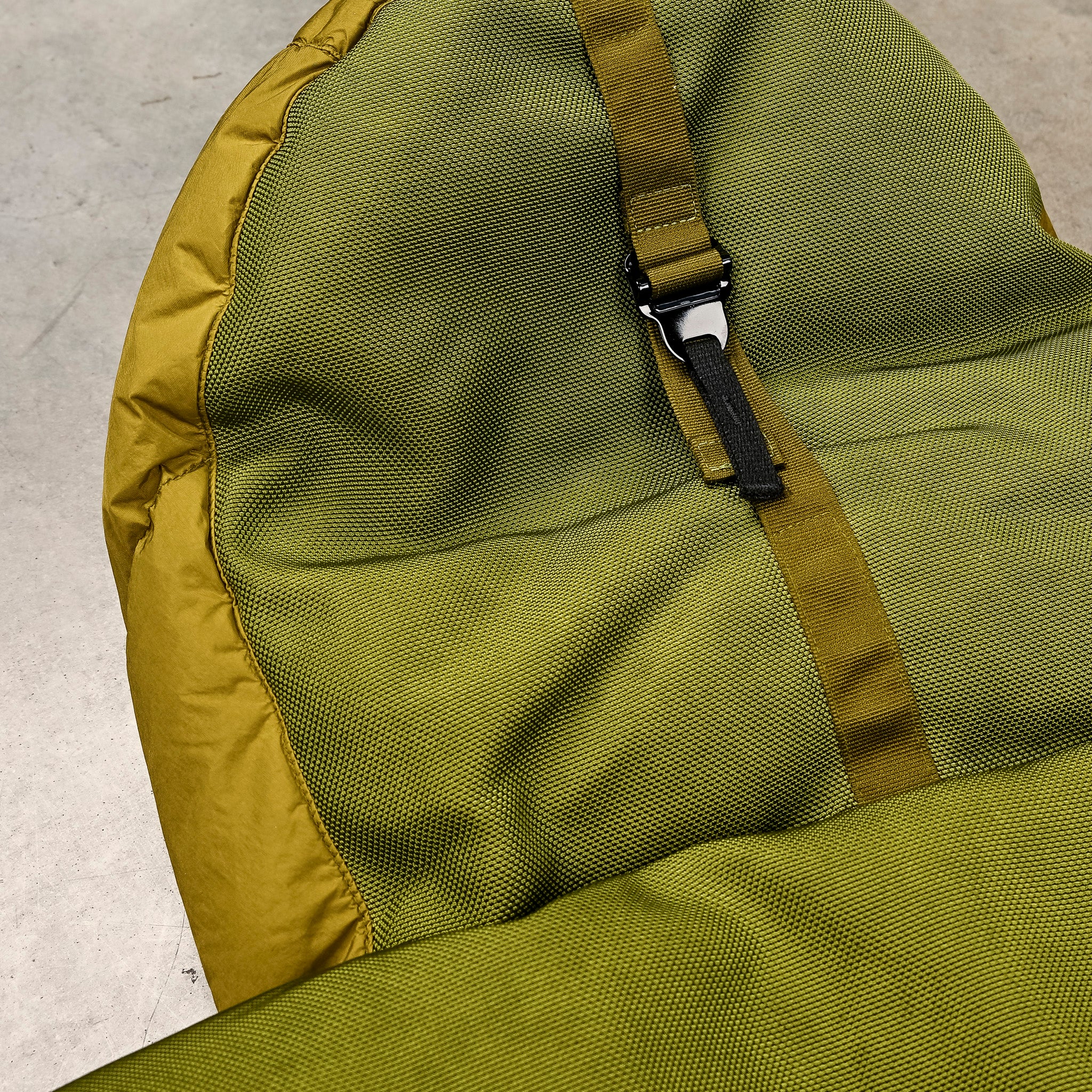 Stone Island Garment Dyed Crinkle Reps NY Hooded Down Jacket Cactus