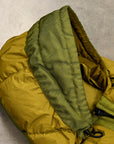 Stone Island Garment Dyed Crinkle Reps NY Hooded Down Jacket Cactus
