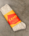 The Real McCoy's Outdoor 'Camp' Socks Snow Gray