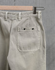 Stone Island Loose Fit Canvas Trousers Sand