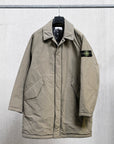 Stone Island Micro Reps Down Car Coat Military Green