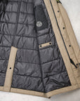 Stone Island Micro Reps Down Car Coat Military Green