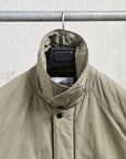 Stone Island Micro Reps Down Car Coat Military Green