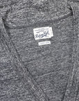 Riding High Azuma Jersey Cardigan Charcoal Mix