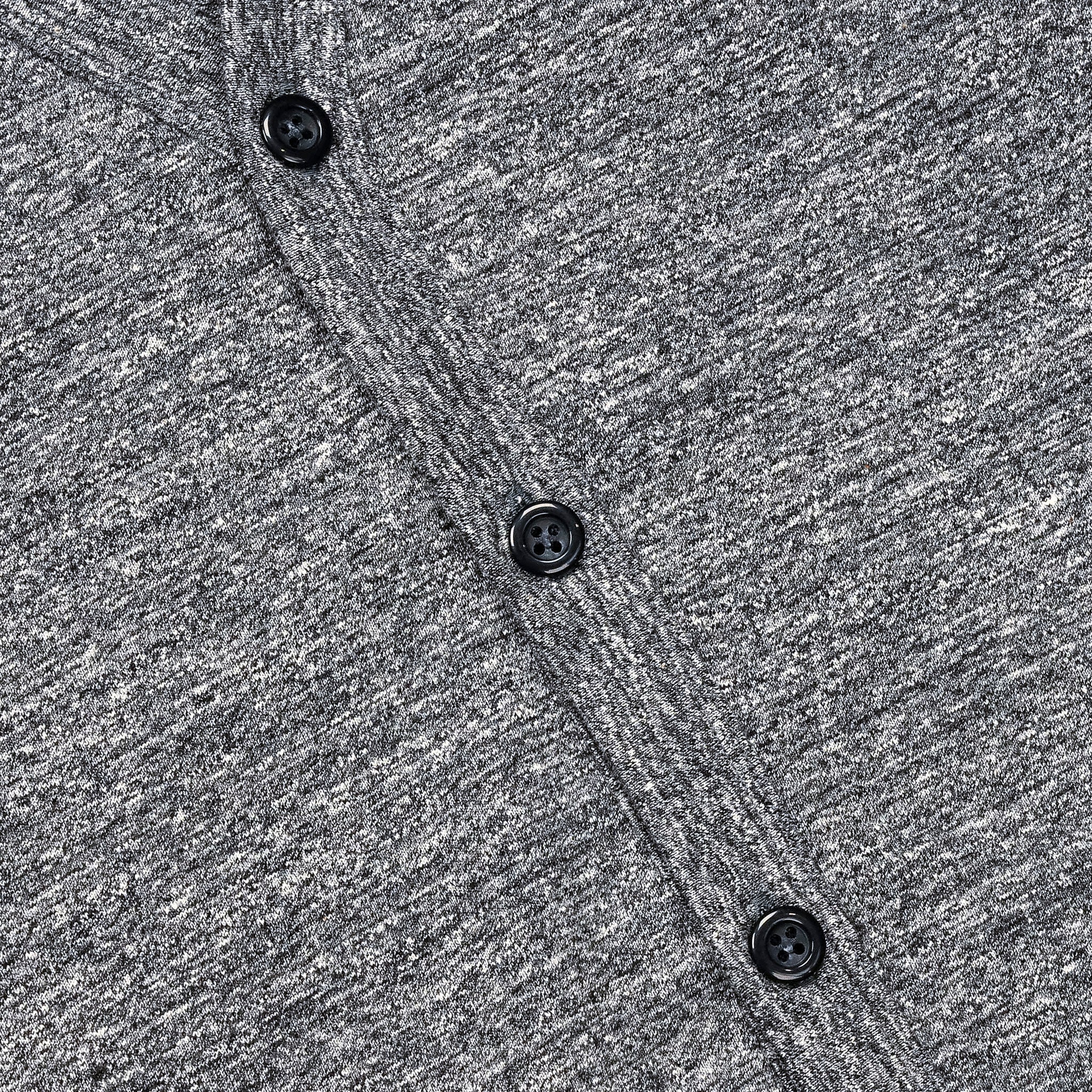 Riding High Azuma Jersey Cardigan Charcoal Mix