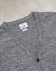 Riding High Azuma Jersey Cardigan Charcoal Mix