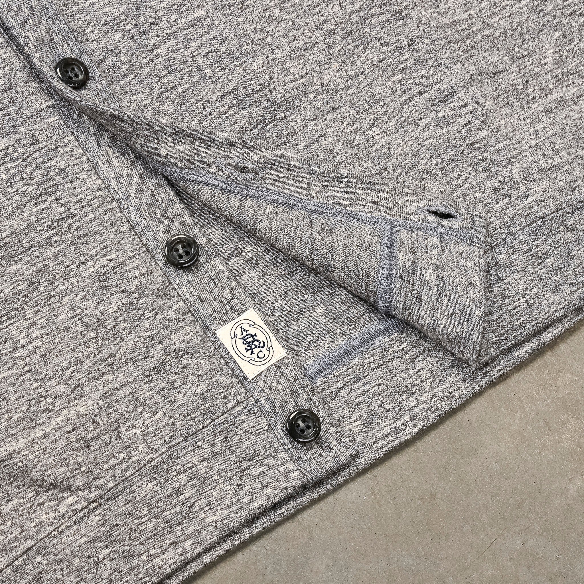 Riding High Azuma Jersey Cardigan Gray Mix