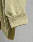 Olde H & Daughter Linen Silk Plain Stitch Cardigan Meadow