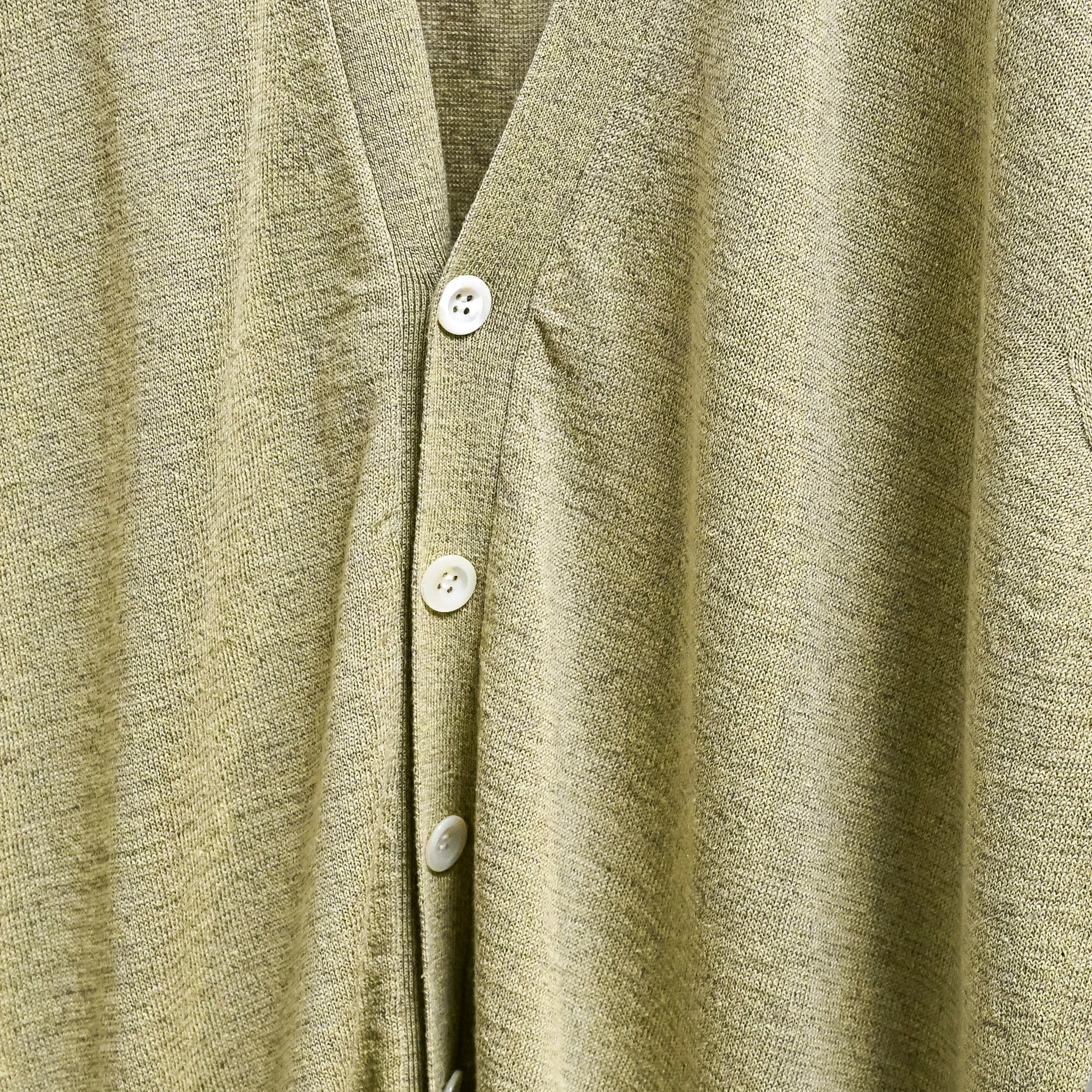 Olde H & Daughter Linen Silk Plain Stitch Cardigan Meadow – Frans