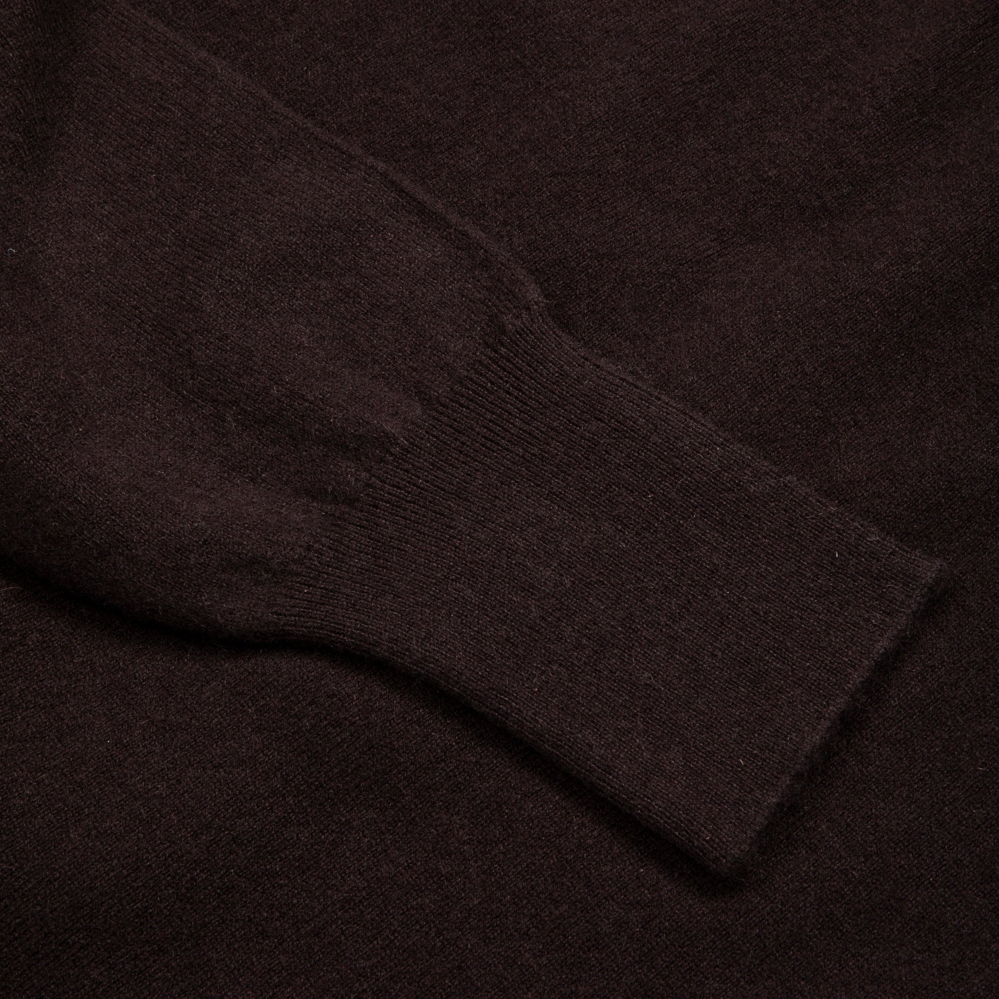 Drumohr Cashmere Cardigan con Bottoni Marrone