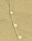 Olde H & Daughter Linen Silk Plain Stitch Cardigan Meadow
