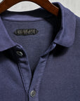 Orgueil OR-9110A Pique Knit Cardigan Navy