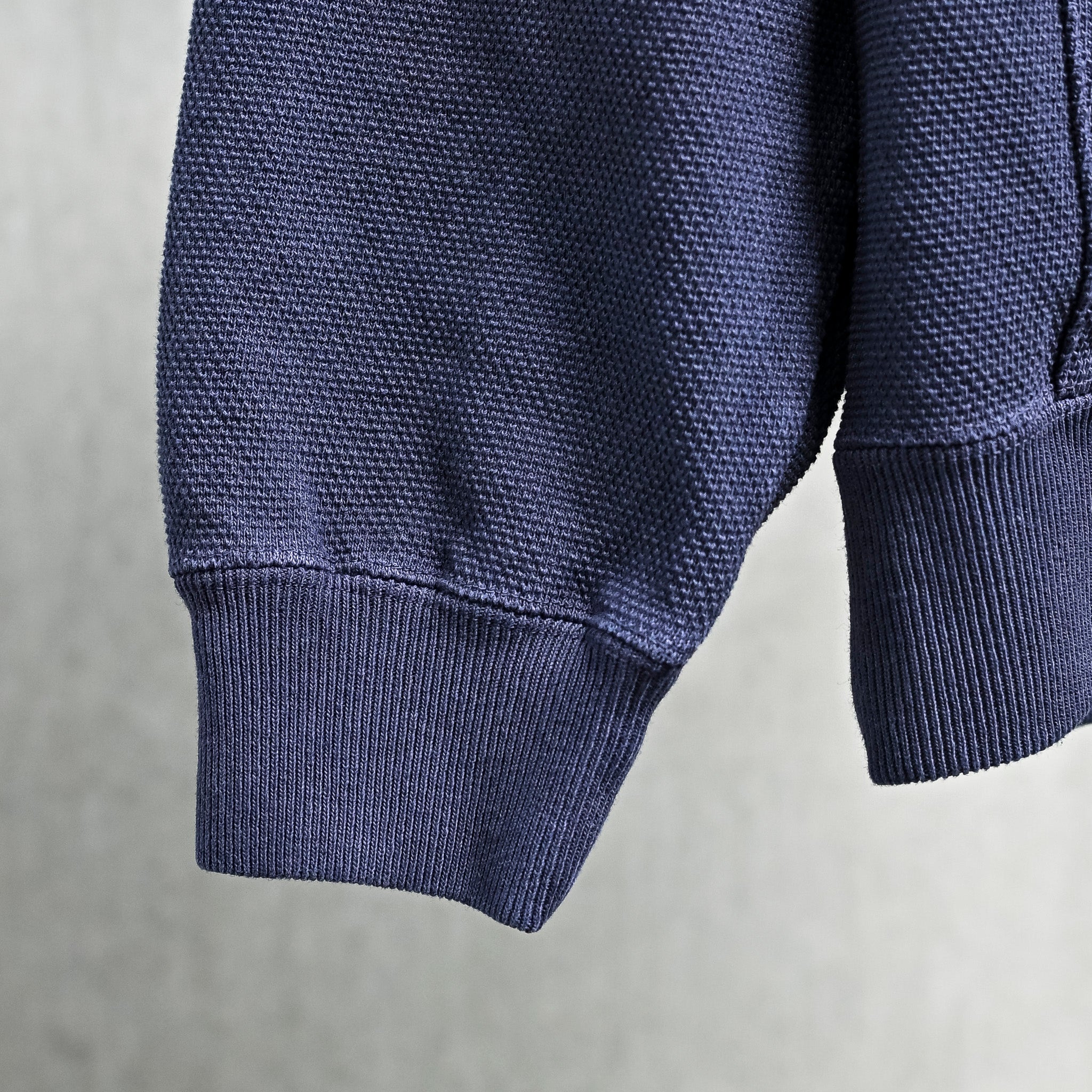 Orgueil OR-9110A Pique Knit Cardigan Navy